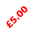  £5.00
